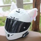 Plush Cat Ear Helmet Decorations (2-Pack)