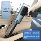 3-in-1 Cordless Car Vacuum & Blower – USB Rechargeable