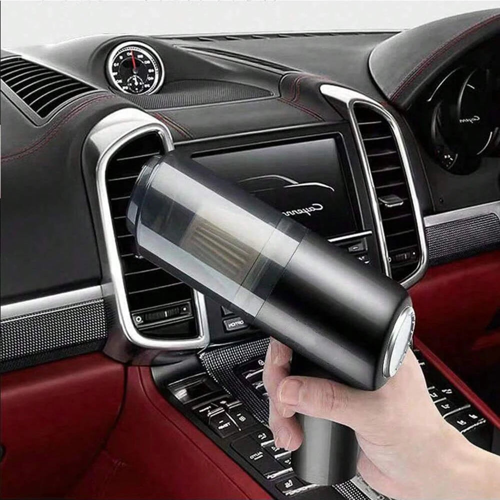 3-in-1 Cordless Car Vacuum & Blower – USB Rechargeable