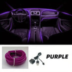 5M USB LED Neon Interior Light Strip for Cars