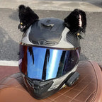 Plush Cat Ear Helmet Decorations (2-Pack)